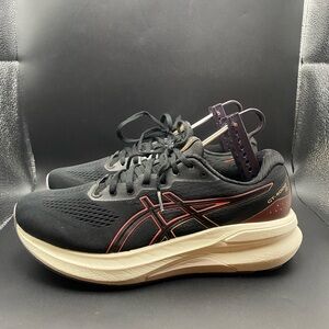 ASICS GT-4000 4 Womens Size 9 Athletic Running Shoes Black Maroon Sneakers